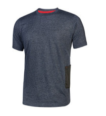 Magliette a maniche corte Road - taglia M - blu - U-Power - conf. 3 pezzi