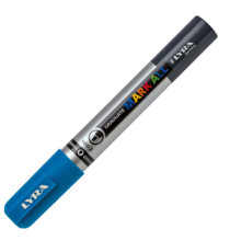 Marcatore a base d'acqua Graduate Mark All  - punta tonda 2mm - azzurro - Lyra