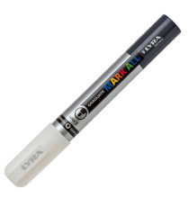 Marcatore a base d'acqua Graduate Mark All  - punta tonda 2mm - bianco - Lyra