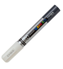 Marcatore a base d'acqua Graduate Mark All  - punta tonda 2mm - bianco - Lyra