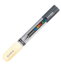 Marcatore a base d'acqua Graduate Mark All  - punta tonda 2mm - giallo chiaro - Lyra