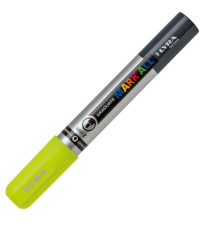 Marcatore a base d'acqua Graduate Mark All  - punta tonda 2mm - giallo fluo - Lyra