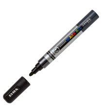 Marcatore a base d'acqua Graduate Mark All  - punta tonda 2mm - nero - Lyra