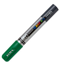 Marcatore a base d'acqua Graduate Mark All  - punta tonda 2mm - verde prato - Lyra