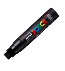Marcatore a base d'acqua Uni Posca PC17K - punta extra large a scalpello 15,0mm - nero - Uni Mitsubishi