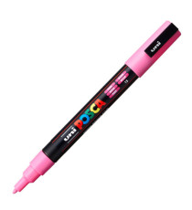 Marcatore a base d'acqua Uni Posca PC3M  - punta fine da 0,9mm a 1,3mm - rosa - Uni Mitsubishi