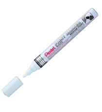 Marcatore Paint Marker Linea Amiko - punta media 4,50mm - bianco - Pentel