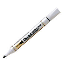 Marcatore per lavagne cancellabili MW85 - punta tonda - nero - linea Amiko - Pentel