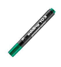 Marcatore permanente 103 - punta conica - da 1,5 a 3 mm - verde - Edding