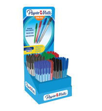 Penne a sfera e a scatto Inkjoy 100/100RT - colori assortiti - Papermate - expo 300 pezzi
