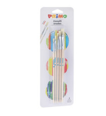 Pennelli e portapennelli - piatti - Primo - blister 5 pezzi