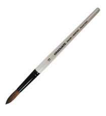 Pennello pelo di pony Graduate - tondo - manico corto - n. 18 - Daler Rowney