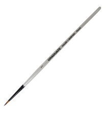 Pennello sintetico Graduate - tondo - manico corto - n.1 - Daler Rowney