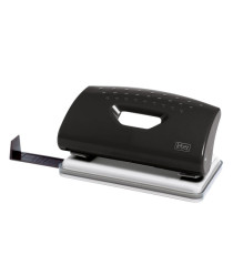 Perforatore 1260 - max 10 fogli - 2 fori - passo 8 cm - colori assortiti - Lebez