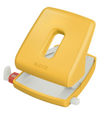 Perforatore Cosy - a 2 fori - giallo - Leitz