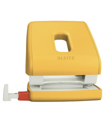 Perforatore Cosy - a 2 fori - giallo - Leitz