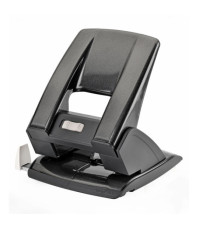 Perforatore Kangaro - 2 fori - max 40 fogli - nero - Iternet