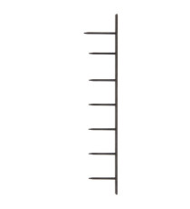 Pettini SureBind per rilegatura - 10 denti - 75 mm - nero - GBC - conf. 100 pezzi