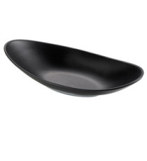 Piatto ovale - 31 x 16 x 4 cm - melamina - Leone