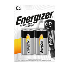 Pila mezzatorcia - C - LR14 - Power - alcaline - Energizer - blister 2 pezzi