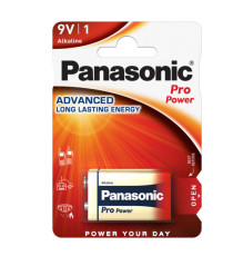 Pila Transistor - 9V - ProPower - 6R61 - Panasonic - blister 1 pezzo