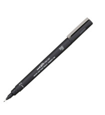 Pin fineliner - punta 0,4 mm - nero - Uni Mitsubishi