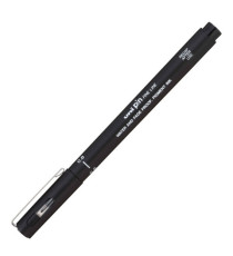 Pin fineliner - punta 0,8 mm - nero - Uni Mitsubishi