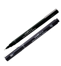 Pin fineliner - punta 0.5 mm - nero - Uni Mitsubishi