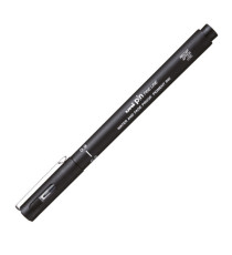 Pin fineliner - punta 0.9 mm - nero - Uni Mitsubishi
