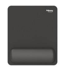 Mousepad Breyta - con poggiapolsi - con microban - nero - Fellowes