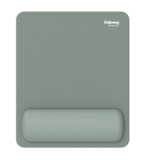 Mousepad Breyta - con poggiapolsi - con microban - salvia - Fellowes
