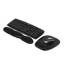 Mousepad con poggiapolsi Comfort - gel - nero - Kensington