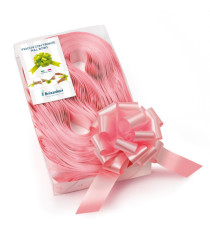 Nastri strip 6800 - in polipropilene - rosa baby 05 - per fiocco autocomponibile - 31 mm - diametro 13 cm - Brizzolari -