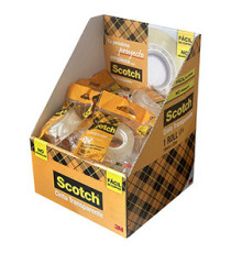 Nastro adesivo - 19 mm x 33 m - neutro - Scotch® - expo 48 pezzi