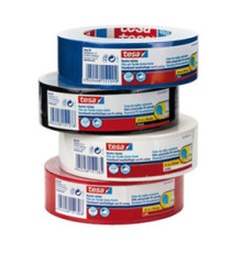 Nastro adesivo telato - 38 mm x 25 m - tela plastificata - bianco - Tesa