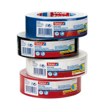 Nastro adesivo telato - 38 mm x 25 m - tela plastificata - bianco - Tesa