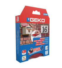 Nastro biadesivo OUTDOOR Mister Attach - 19 mm x 5 m - LDPE/acrilico - grigio/rosso - Geko
