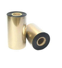 Nastro carbonato - per etichette a trasferimento termico - 65 mm - Printex - rotolo da 300 m