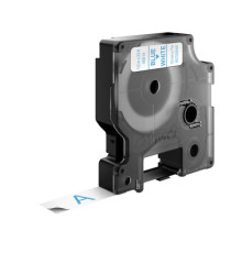 Nastro D1 standard 450140 - 12 mm x 7 mt - PL - blu/bianco - Dymo