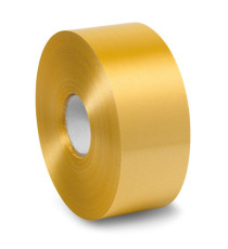 Nastro liscio 6800 - in polipropilene - 50mmx100mt - giallo 02 - Brizzolari