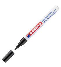 Marcatore permanente a vernice 751 - punta tonda fine - da 1 a 2 mm - nero - Edding