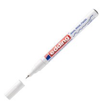 Marcatore permanente a vernice 780 - punta tonda extra fine - 0,8 mm - bianco  - Edding
