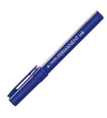 Marcatore Tratto Permanent Ink - punta tonda 2,00mm - blu - Tratto - conf. 12 pezzi