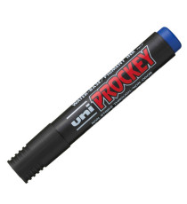 Marcatore Uni Prockey M122 - punta conica da 1,20-1,80mm  - blu - Uni Mitsubishi
