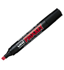 Marcatore Uni Prockey M126 - punta a scalpello da 1,00-5,70mm - rosso - Uni Mitsubishi