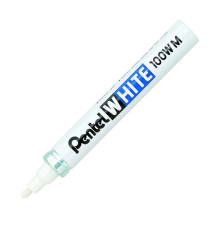 Marcatore White Marker - punta media 3,9mm - bianco - Pentel