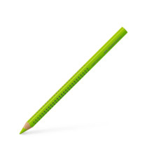 Matita evidenziatore Textliner Dry 1148 Grip Jumbo - diametro mina 5,4mm - verde - Faber-Castell