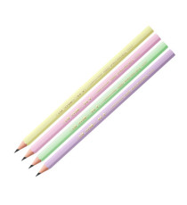 Matita Evolution Pastel - gradazione HB - colori assortiti - Bic - conf. 12 pezzi