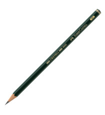 Matita in grafite Castell 9000 - gradazione 4H - esagonale - Faber-Castell