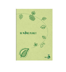 Maxiquaderno Be More Planet - A4 - 1 rigo - 38 fogli - 80gr - BM